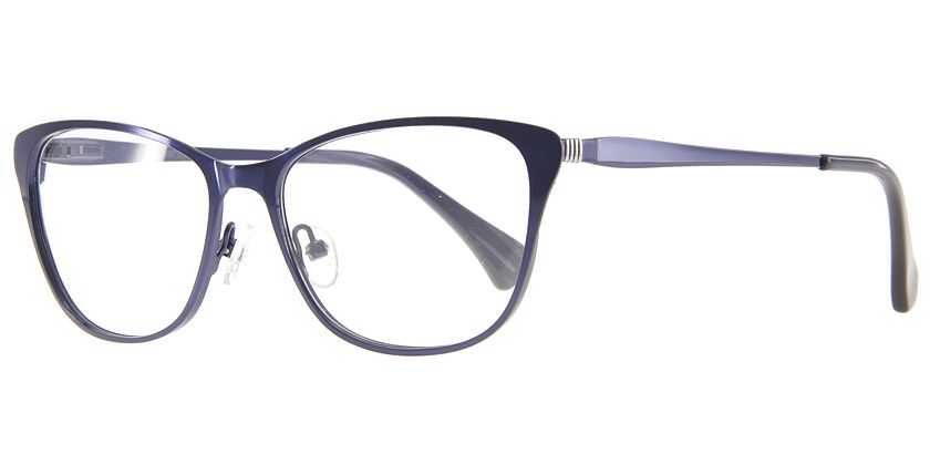 Anson Benson AB1009F502 Eyeglasses - 45 Degree View